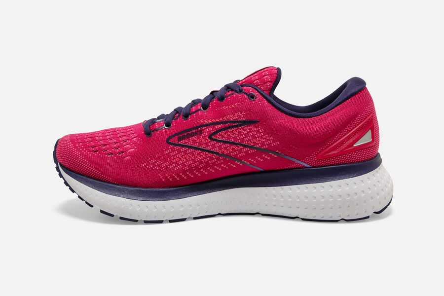 Brooks Glycerin 19 Road Running Shoes - Womens - Red/Black - LN8526940